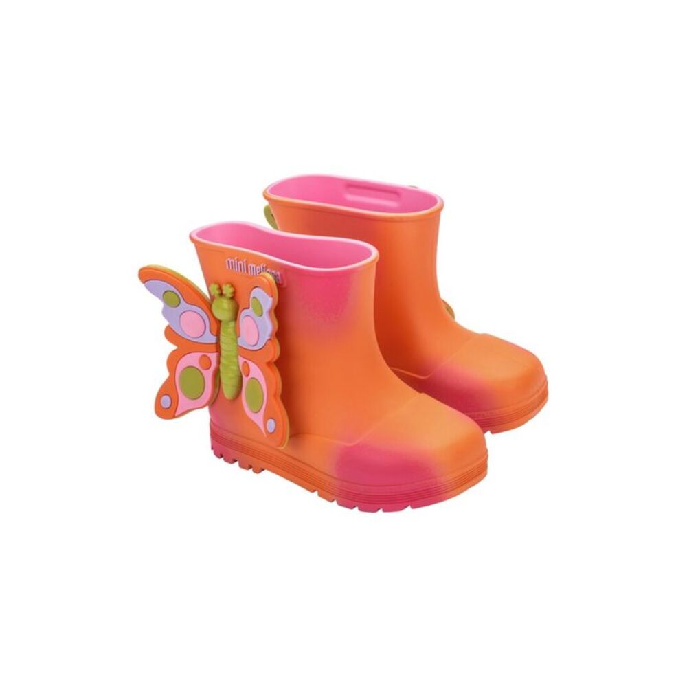 Mini Melissa Welly Wonderland Baby Boot, Pink
